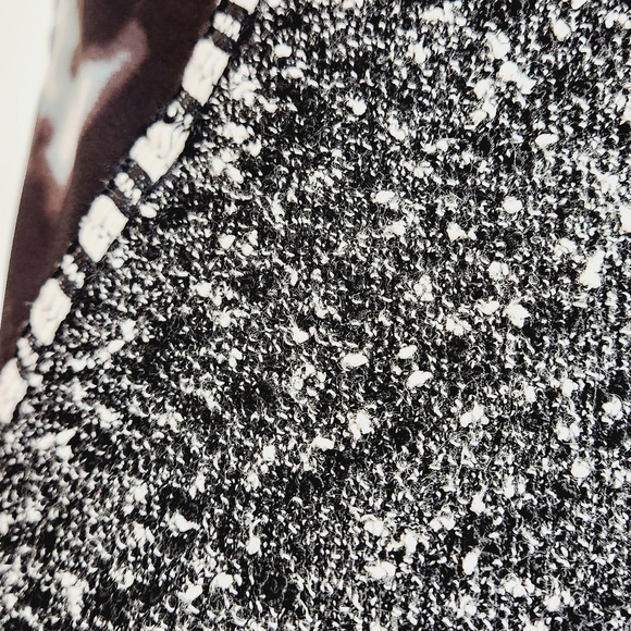 RACHEL Roy Shift Tweed Water Color Double Leg Zipper Design Size: 4 - Picture 15 of 16